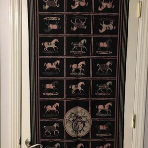 Scarf cashmere27x72 elegant,soft,cozy, Hermesprint